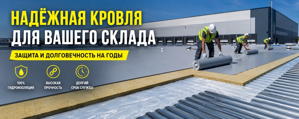 Проектирование и монтаж надежной гидроизоляции склада